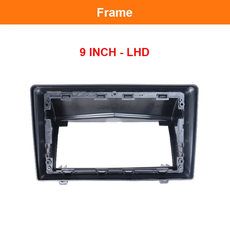 9INCH Car DVD Frame Audio Dash Trim Kits Facia Panel Radio Player screen Frame 2 Din For 2004-2014 for OPEL ASTRA Car (LHD)