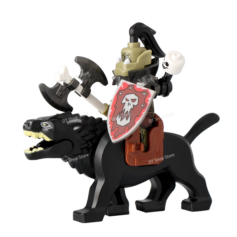 

Скелет-солдат, средневековый замок, рыцарь, воины, строительные блоки, сильные орки, коллекция фигурок, игрушки для детей, подарки