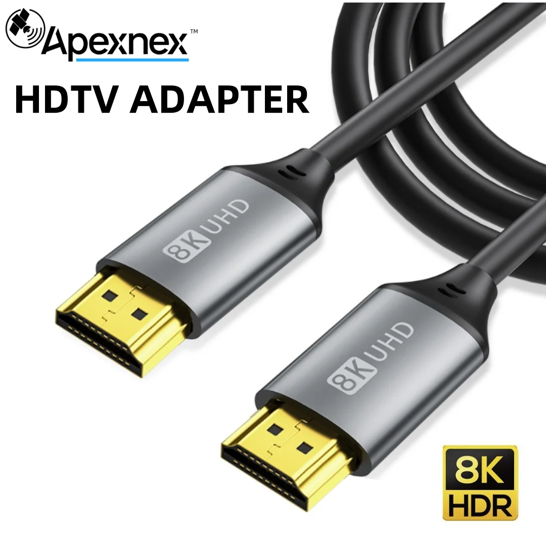 

8K HDMI Cable And 8K High-Definition TV Cable Are Suitable For Televisions PS5、 Monitor Xbox、 Ethernet, Etc.