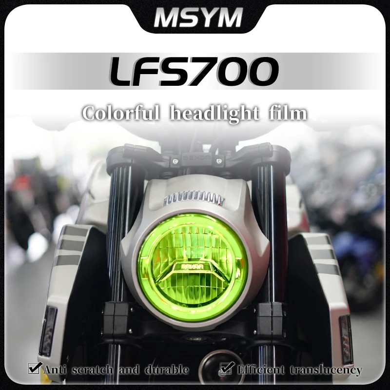 Motorcycle Headlights film taillights film instruments protective stickers modified accessories For Benda LFS700 LFS 700 lfs700