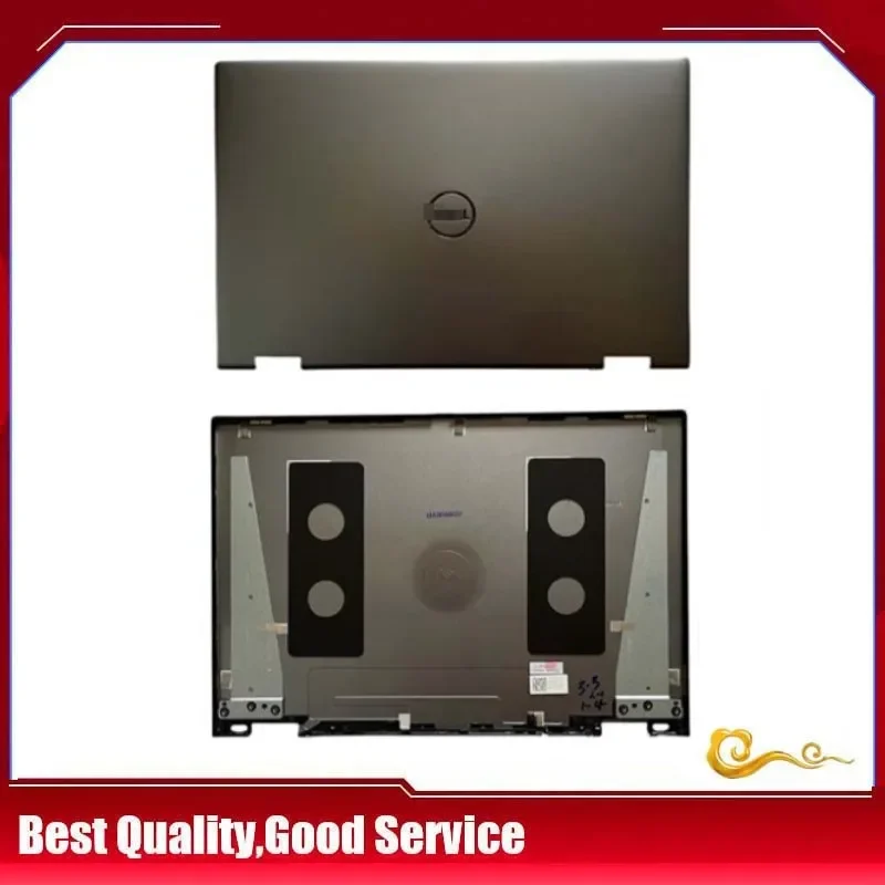 YUEBEI       New/org For Dell Inspiron 14 7405 2-in-1 LCD back cover 06Y0MV /Upper cover 0X46H3 /Bottom Case 0YR2K6, Gray