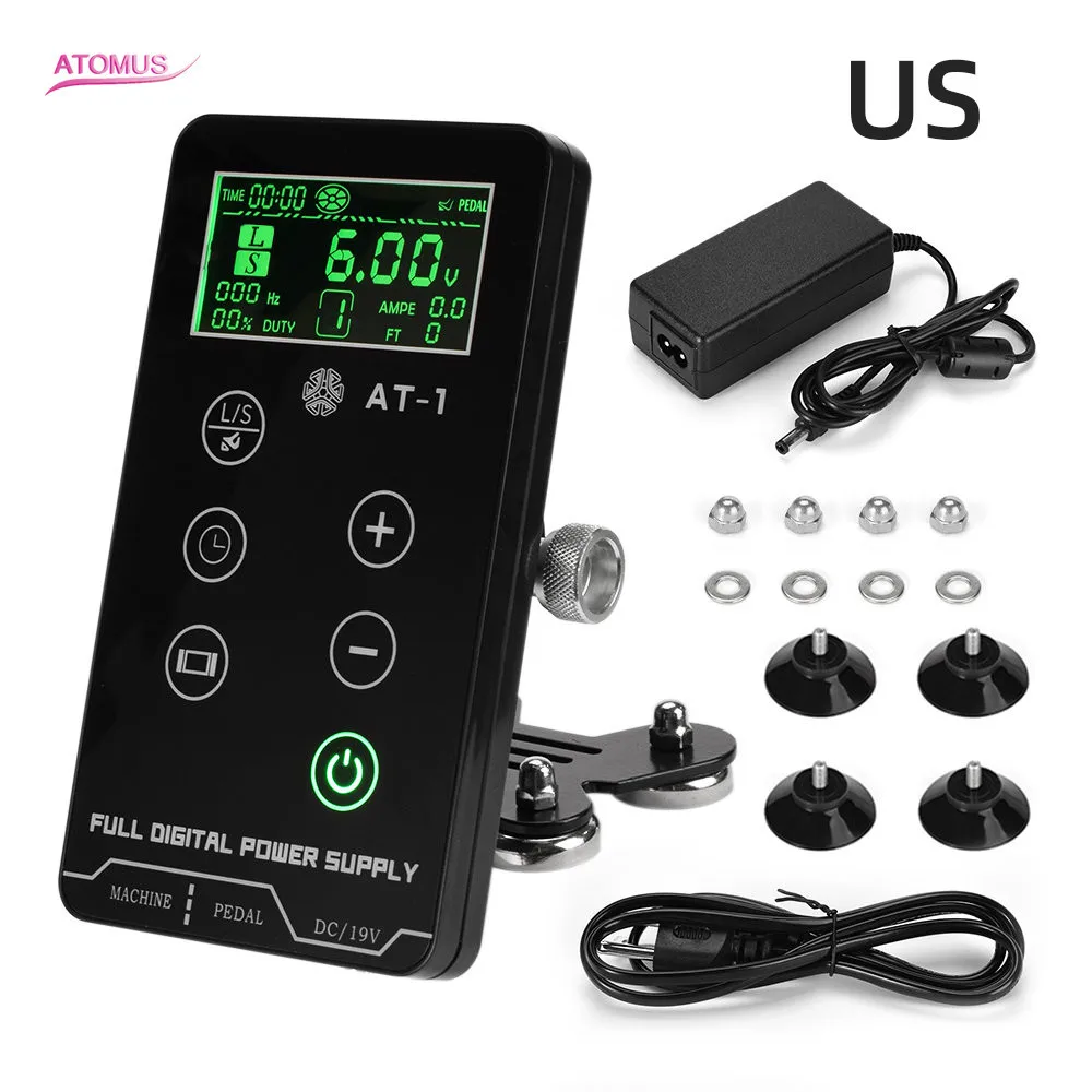 Tattoo Power Supply Tatuagem For Tattoo Machines Fuente de Poder Para Tatuar Touch Screen Source Digital LCD Fuente Alimentacion