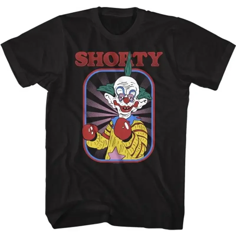 Killer Klowns From Outer Space Shorty Black Adult T-Shirt