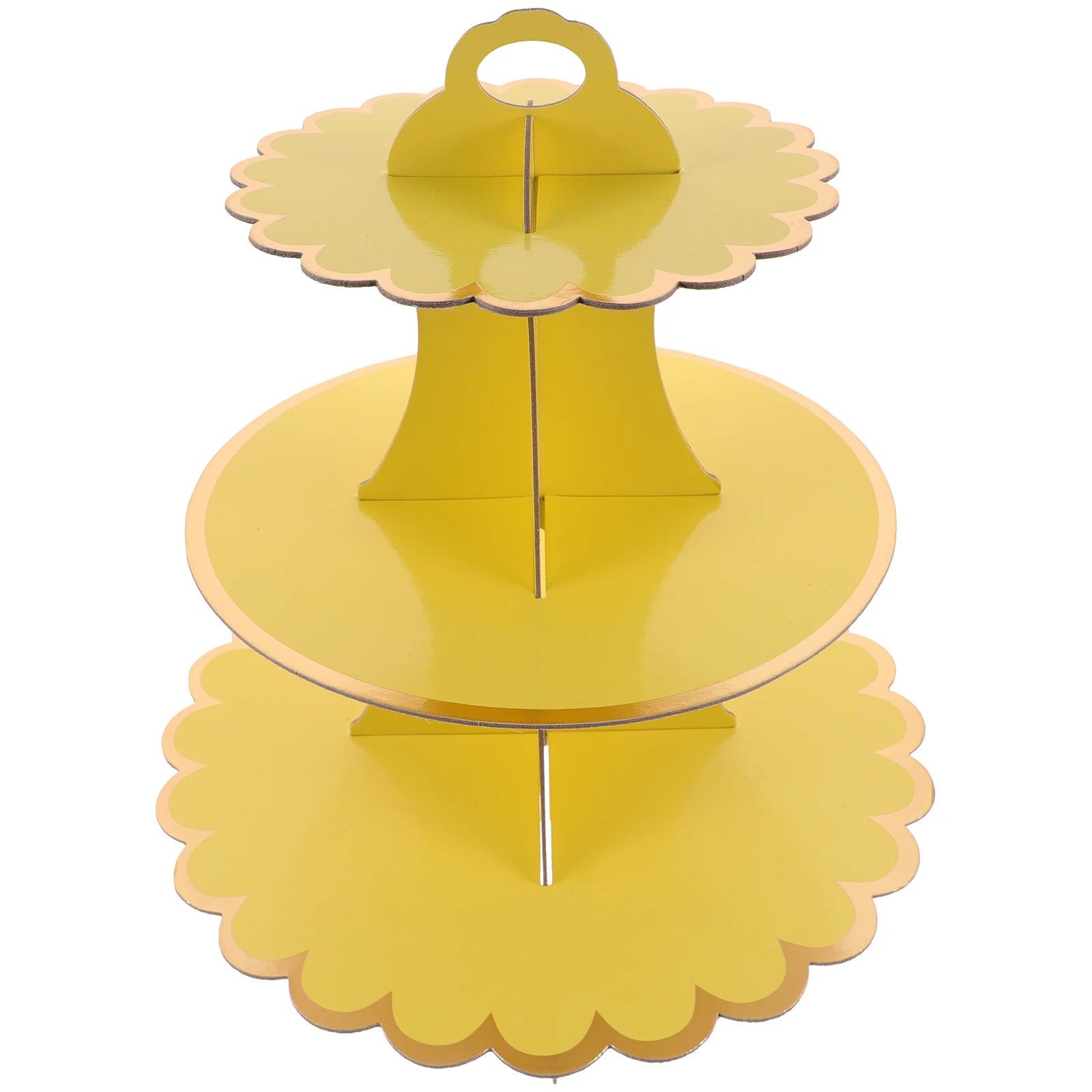 

Cardboard Cake Stand 3 Tier Cupcake Display Stand Dessert Holder Party Wedding Decor Macaron Snack Tower Sturdy