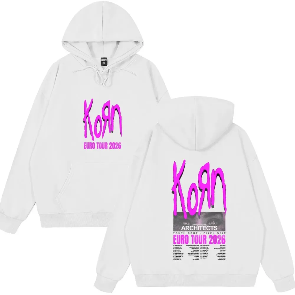 

Худи Korn Tour: Модные толстовки оверсайз для мужчин и женщин в стиле метал-готика и рок-групп, с длинными рукавами, для зимы, уличный стиль, хип-хоп