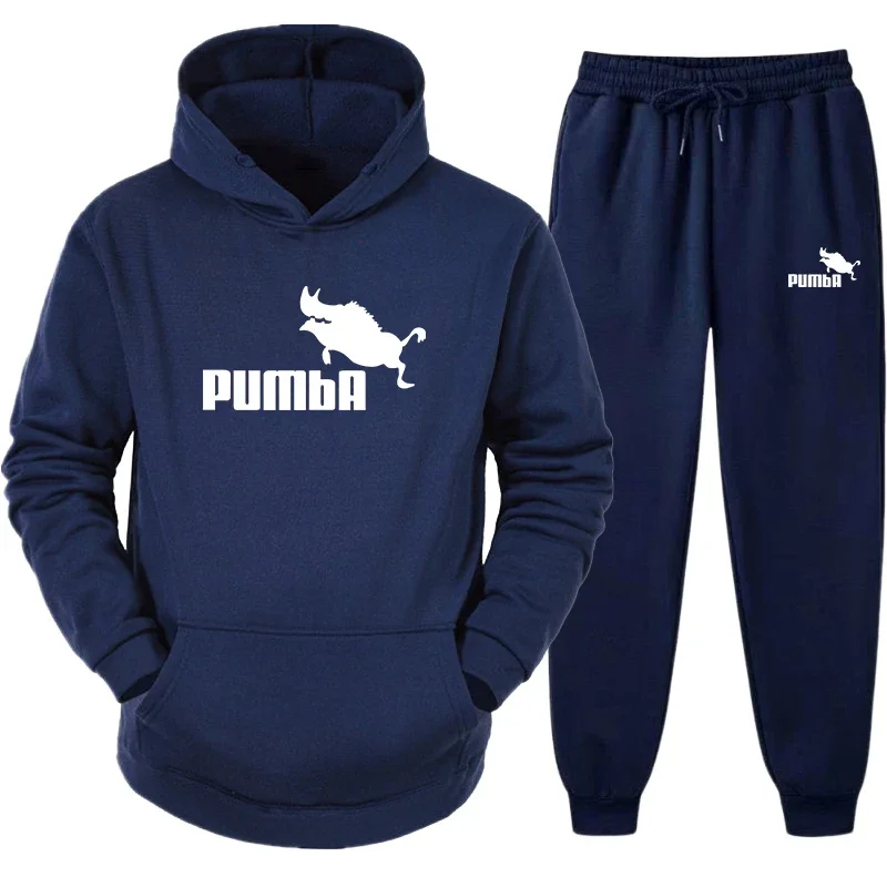 

2025 High-quality Men's Casual Sportswear, Autumn and Winter Hooded Sweatshirts and Long-sleeved Jogging Pants Men's Sets