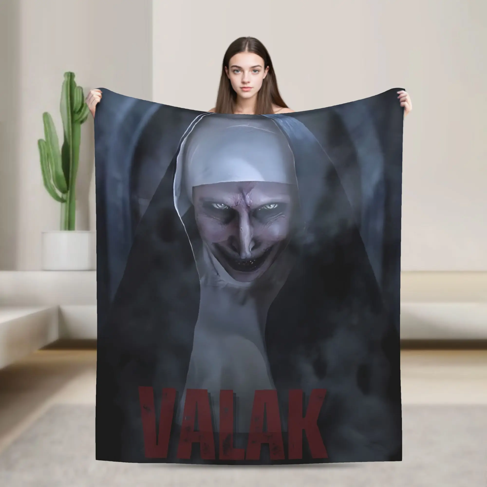 Copy of The conjuring 4 ed and lorraine warren valak Blanket Quality Warm Soft Bedding Throws Airplane Travel Outdoor  Bedspread