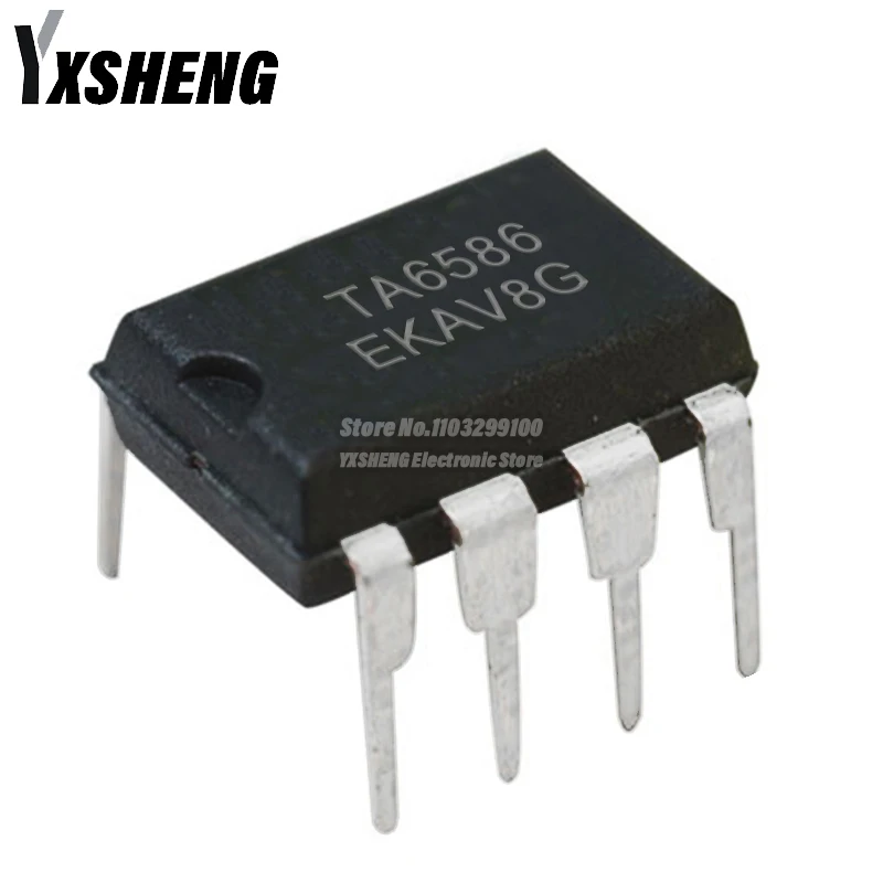 10PCS TA6586 DIP-8 A6586 New Original IC Chip DIP