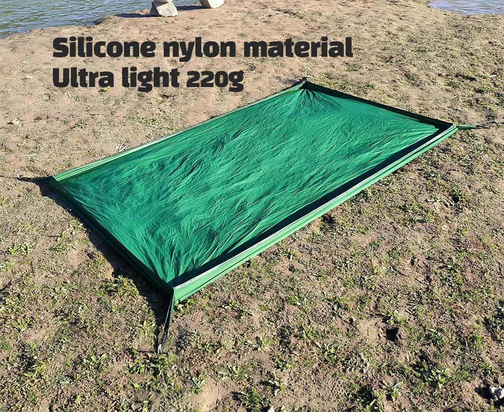 1/ 2 person Multifunctional Tent Footprint - Camping Tent Bathtub Floor for Tarp Bushcraft Shelter Camping Hiking Backpacking