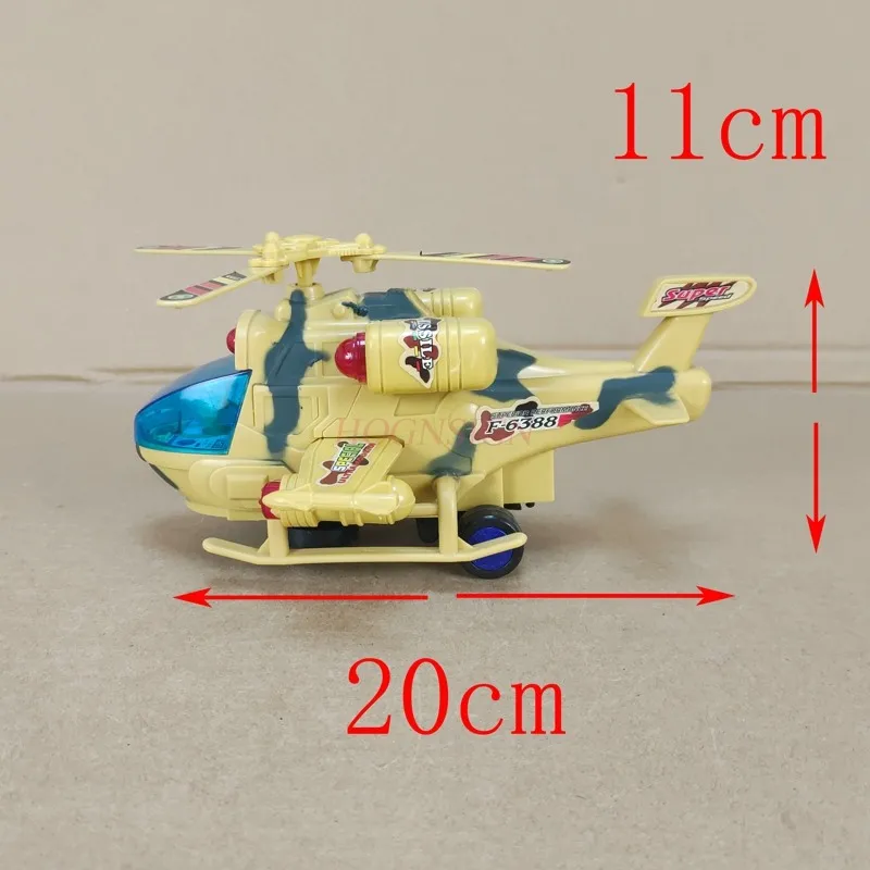 Molde de avión de plástico para niños, nuevo modelo simulado de helicóptero eléctrico Universal de 2 a 4 años, juguetes de avión para niños, 2021