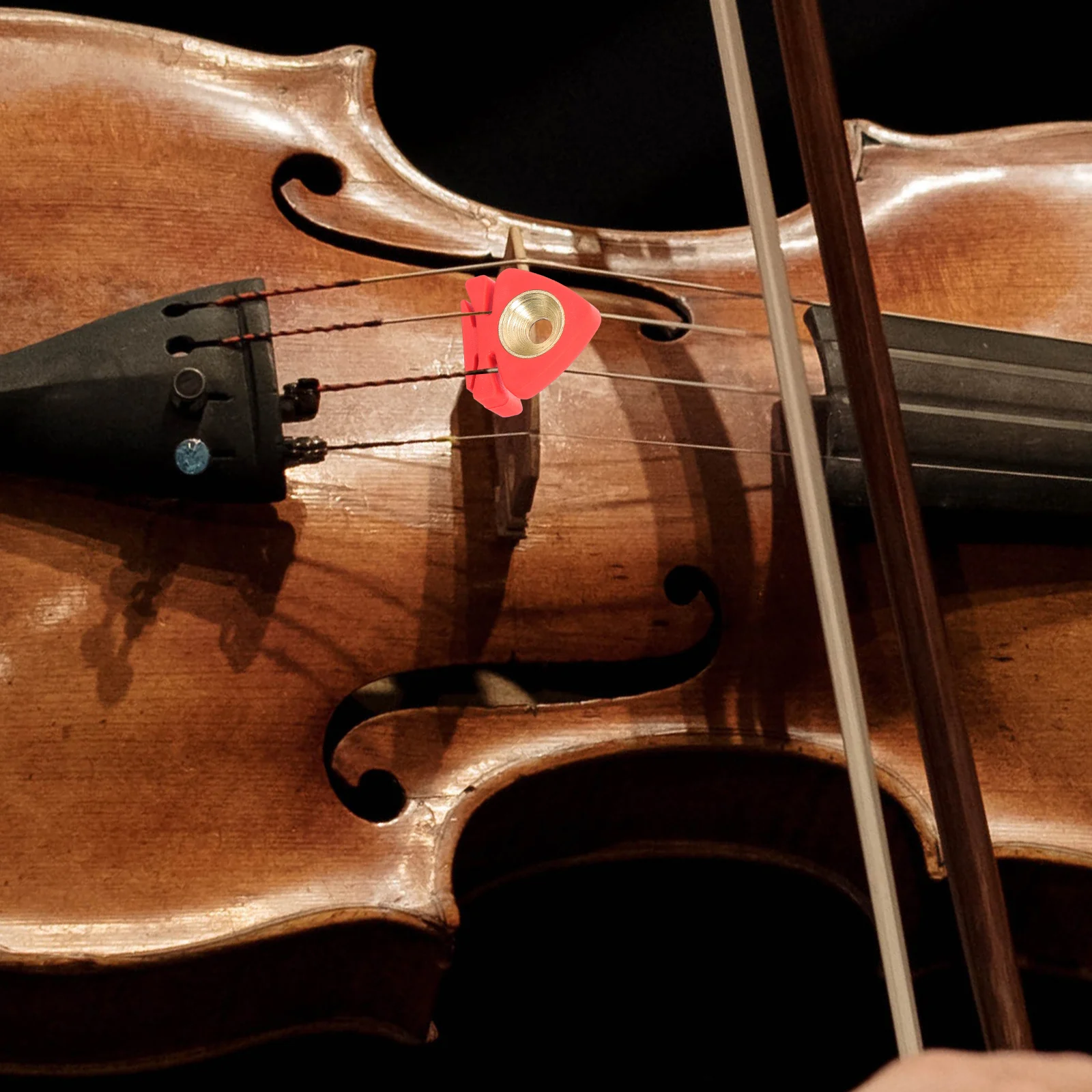 

Violin Mute Guitar Accessory Practice Bass Accessories Acoustic Muffler Component