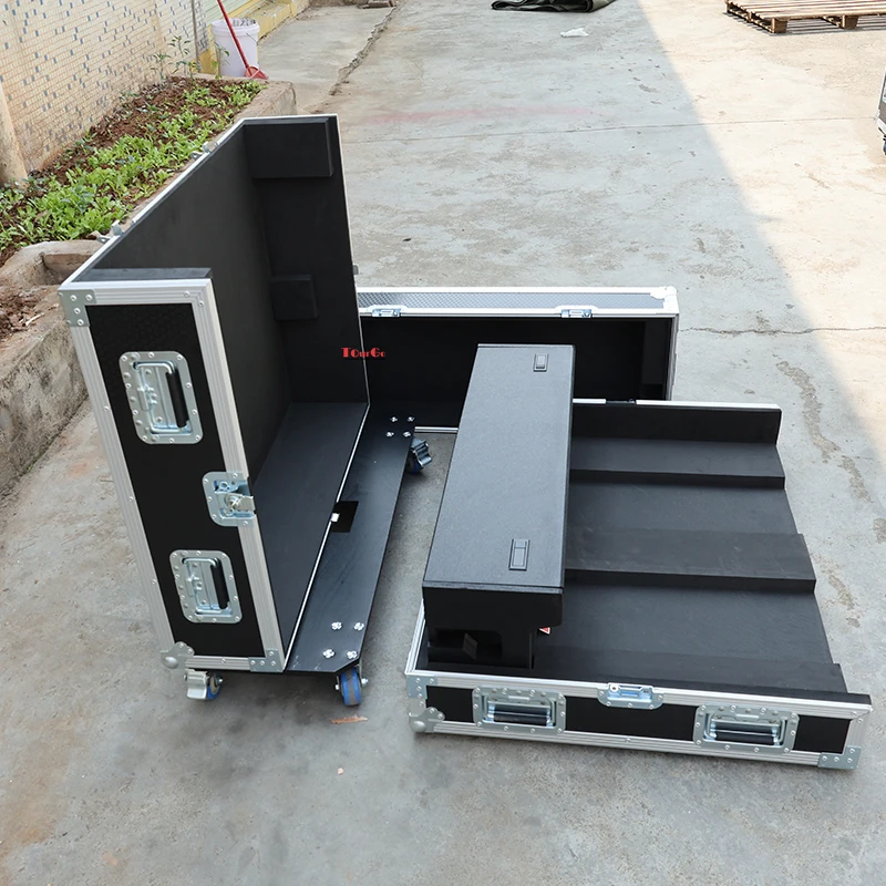 Flight Mixer Case, 9mm (3/8 Inch) Laminated Plywood ATA-300 Road Case, for Midas M32 Compact and Behringer X32 Compact