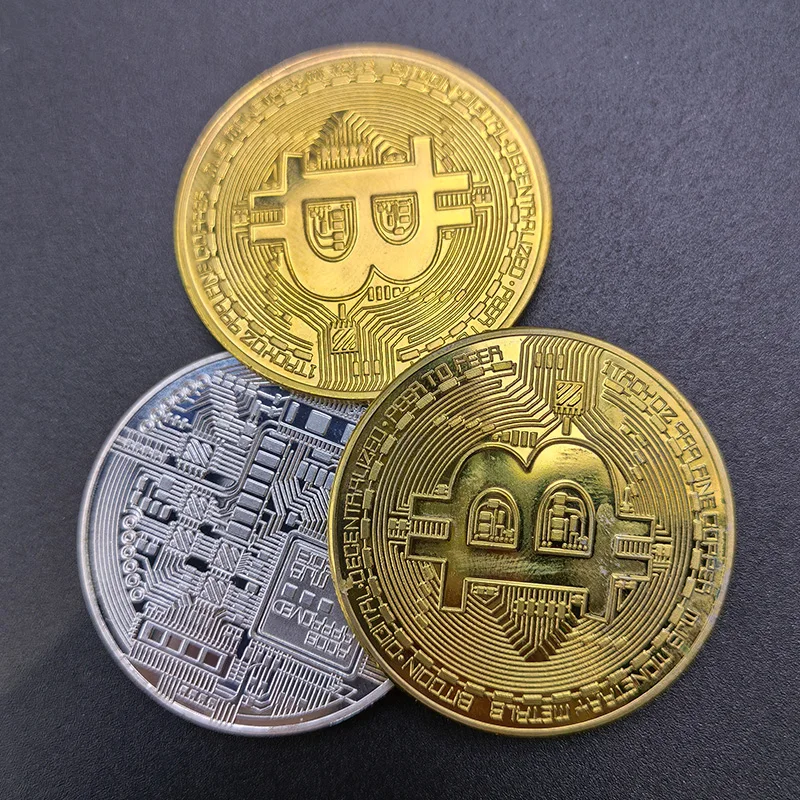 

BTC Art креативные монеты металлические 1 шт. подарочная позолоченная коллекция биткойнов отличная антикварная имитация сувенира биткойн коллекционная