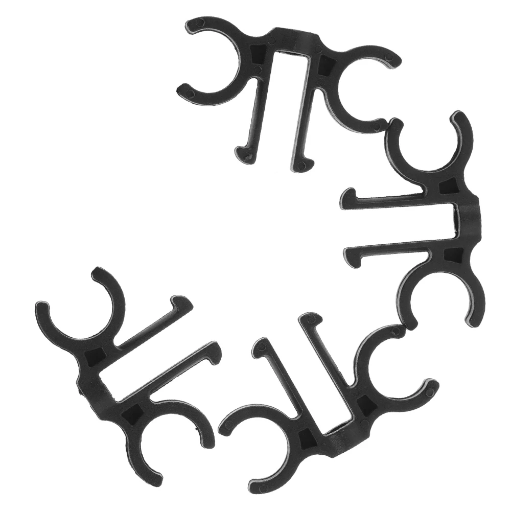 

4Pcs Hiking Pole Buckle 8-Shaped Plastic Clips for 18mm Trekking Poles Outdoor Mountaineering Pole Connector Portable