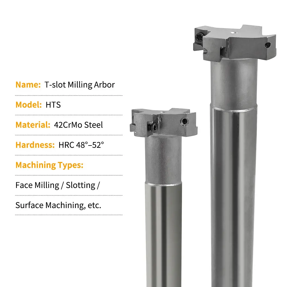 200 مللي متر طويلة ، 10 مللي متر سميكة CNC T-فتحة نهاية مطحنة عرقوب ، HTS سلسلة الشق عرقوب ، T-فتحة نهاية مطحنة حامل ، كربيد إدراج CCMT06 #6