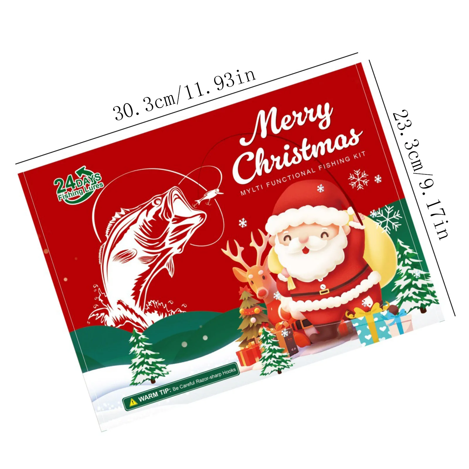 Christmas Count down Bags 2025 Fishing Advent Calendar For Men Adult Fishermen Teens And Children Timers for Cooking with Loud