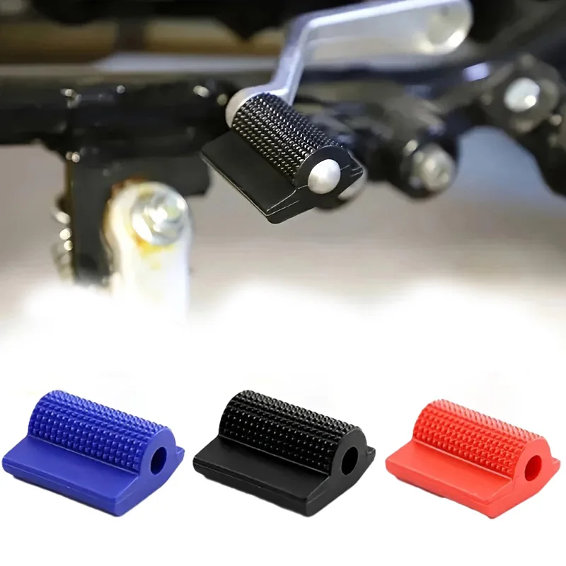 Motorcycle Gear Shift Lever Anti-Slip Cover Non-Slip Rubber Shift Pedal Protector for Most Motorbike Models Motor Accessories