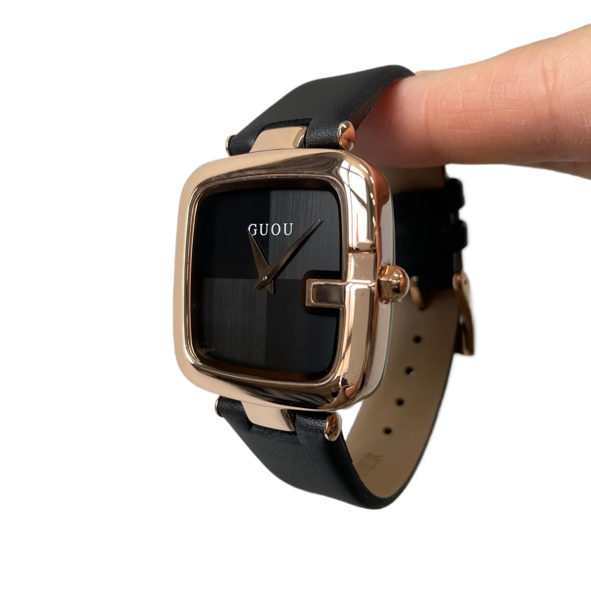 

Simple temperament Small square watch Light luxury watch Women's high sense Workplace machinery Women's watch