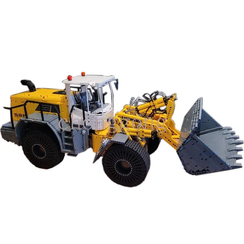 NEW Technical MOC-49777 L586 Gigantic  Wheel Loader The Ultimate Loader Vehicle Building Blocks Bricks Toys Birthday Gifts