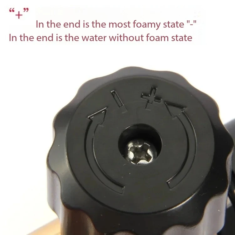 Car Cleaning Foam Gun 1/4 Quick Connector Adjustable 1L High Pressure Soap Foamer Foam Lance Car Washer