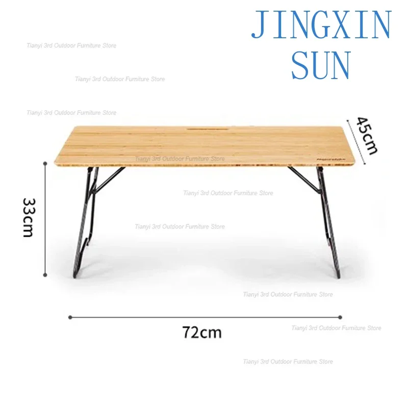 Collapsible Barbecue Picnic Portable Wild Tables Camp Out Outdoor Tables Tourist Side Parasol Furniture