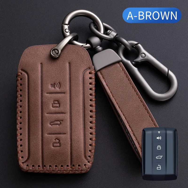 

New Car Key Case Full Cover Shell Holder Protection For Great Wall GWM WEY TANK 300 500 Tank300 Tank500 Auto Styling Accessories