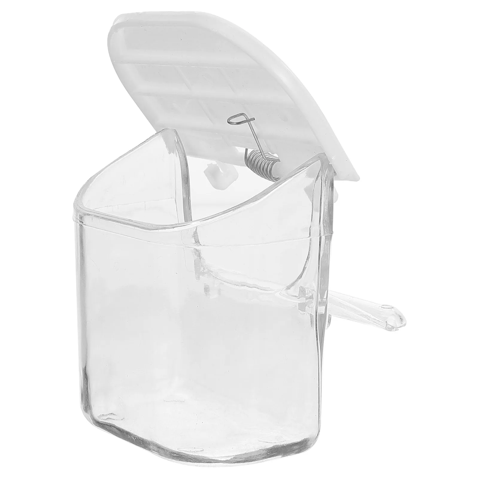 

Anti-spill Bird Cage Feeder Sturdy Food Box Large Capacity Easy Clean Parrot Pet Bowl Bird Feeding Tool Pet Supplies