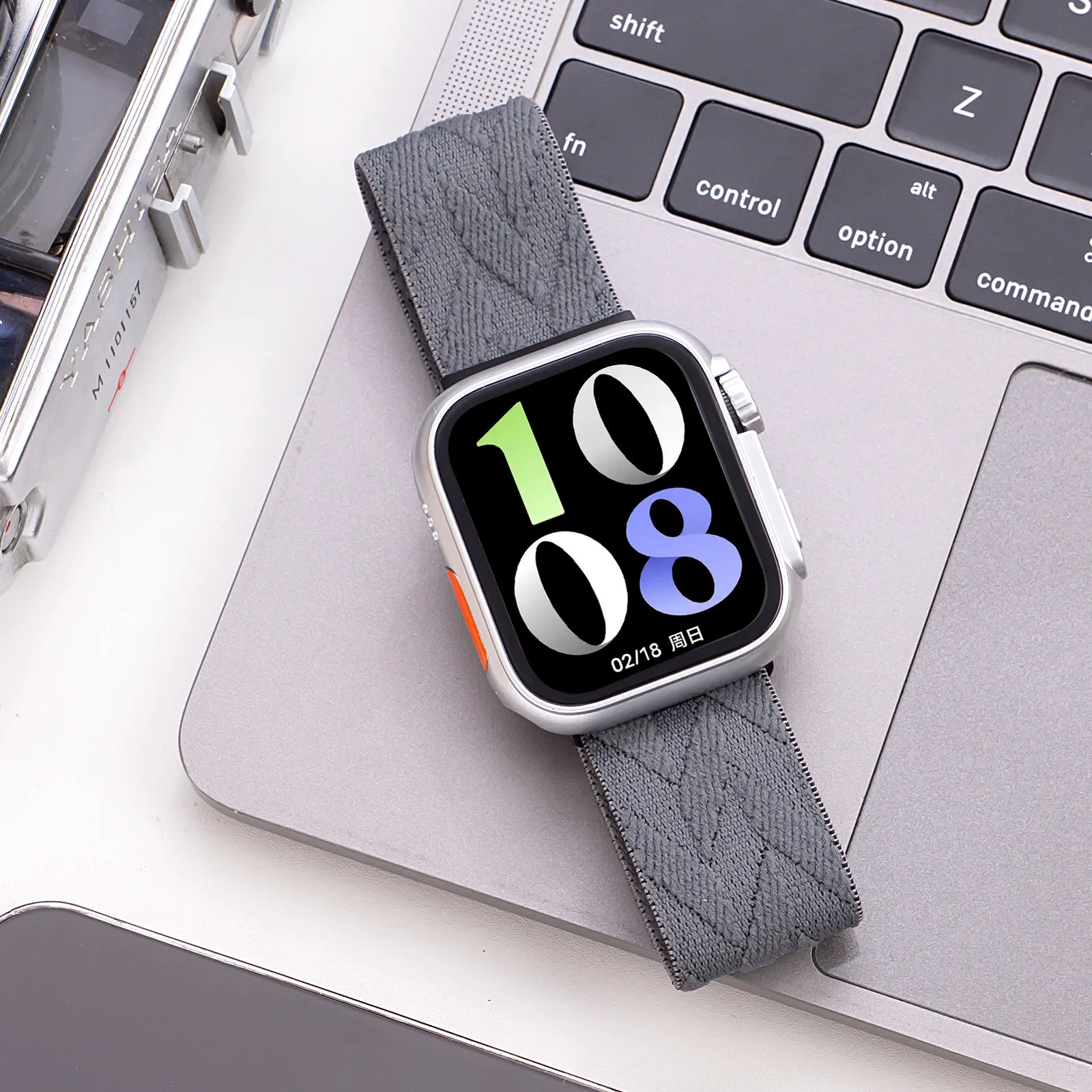 Parachute Strap Elastic - Nylon Straps For Apple Watch ultra
