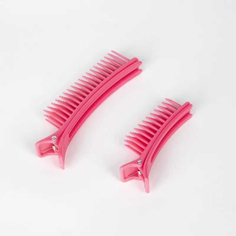 Professional Hair Grip Clamps Salon Hair Section Cutting Clips Comb Barber DIY Barrette Barber Dyeing Perm Hair Styling