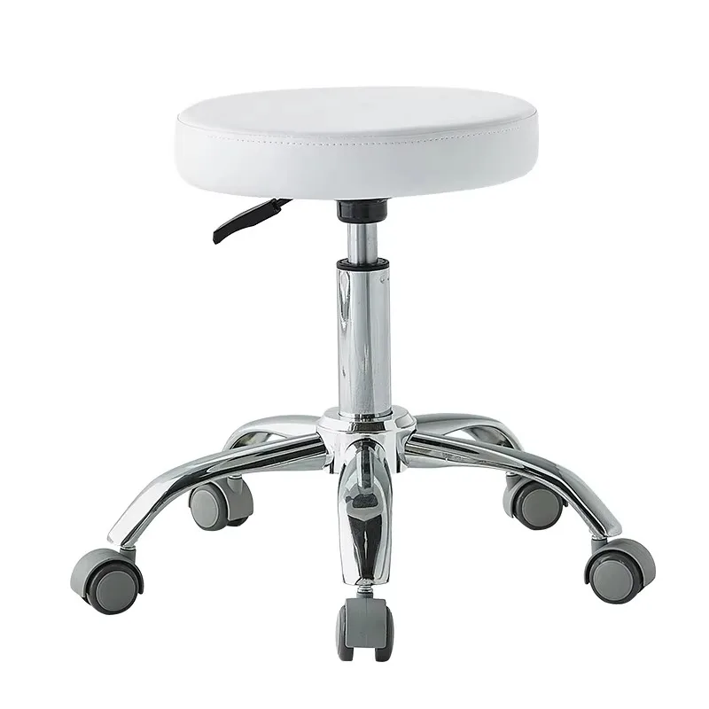 

Minimalist Round Chair Customizable Color High Load-bearing Small Chair Stool Technician Chair