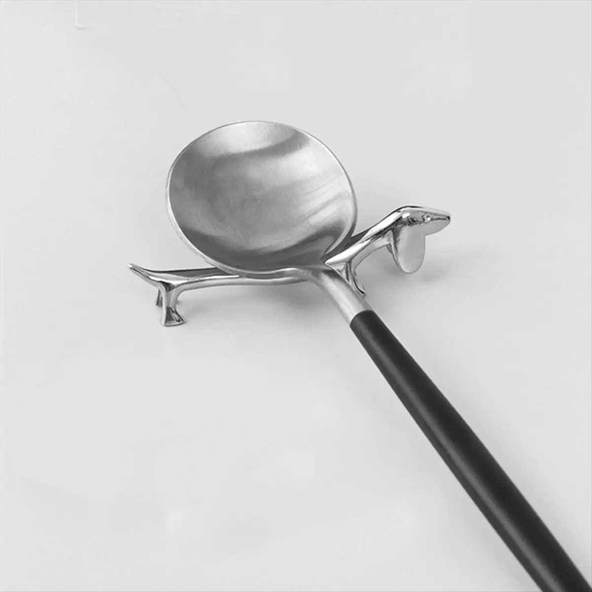 AT16 Alloy Dachshunds Wild Deer Chopstick Frame Chopstick Holder Fork Rack Festival Christmas Ornament