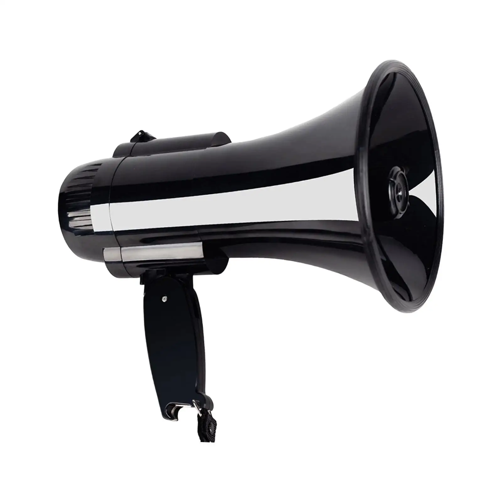 Megaphone Speaker Loud Bullhorn Handheld Multifunctional 240 Seconds Recording Portable 30 W for Vending Market