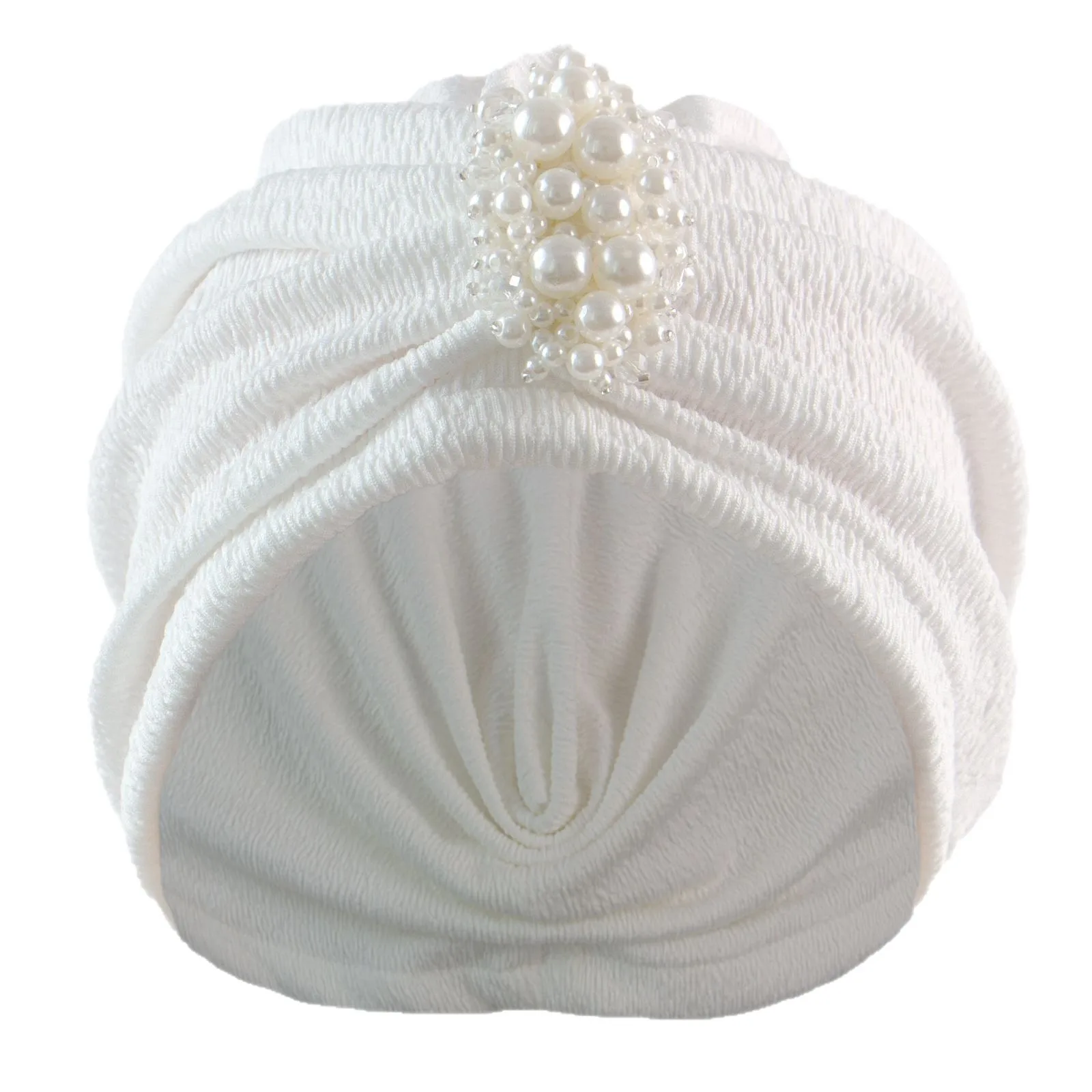 

Женский тюрбан с жемчугом и бусинами, химиотерапевтическая шапка, мусульманский внутренний хиджаб, индийский платок, головной убор от выпадения волос, капот, повязка на голову, Turbante Mujer