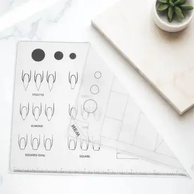 Manicure Acryl Toepassing Mat Boor Acryl Silicagel Acrlic Oefening