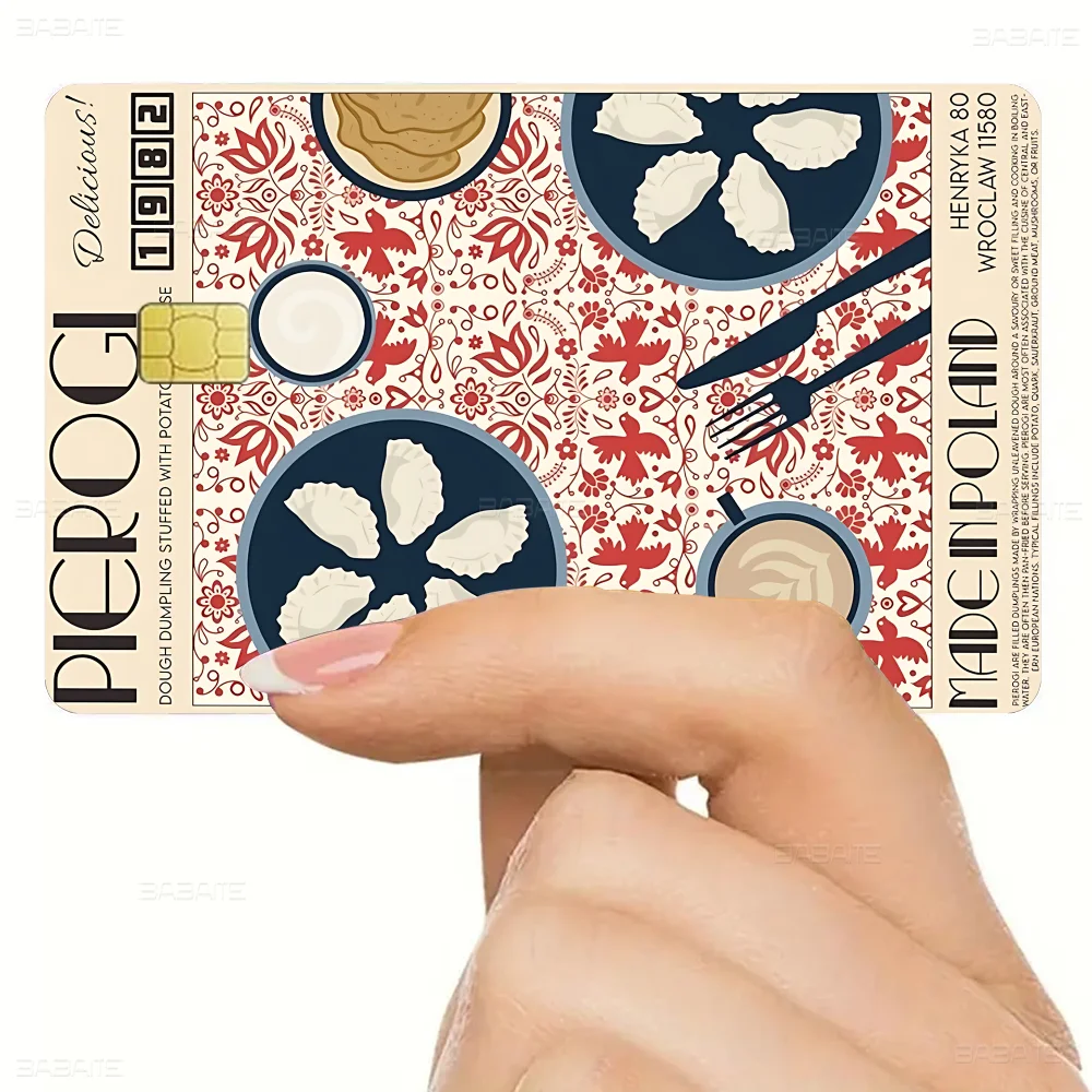 

Japanese Foods Movie Sticky Various Anime Bank Credit Cards Bus Pass Stickers Cool Decoration Stickers Collection Toys Gifts