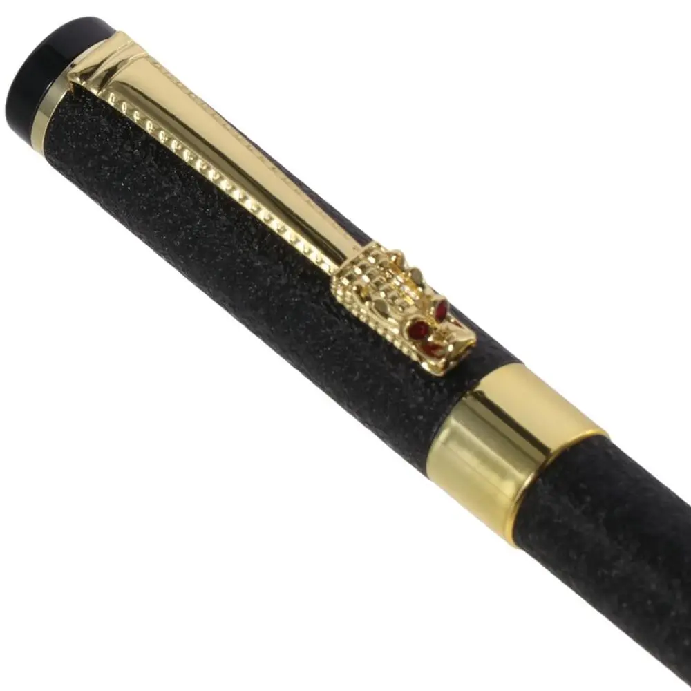 

Basic Classic Dragon Crystal Diamond Pen Smooth Writing Fountain Pen Black Classic Pen Office