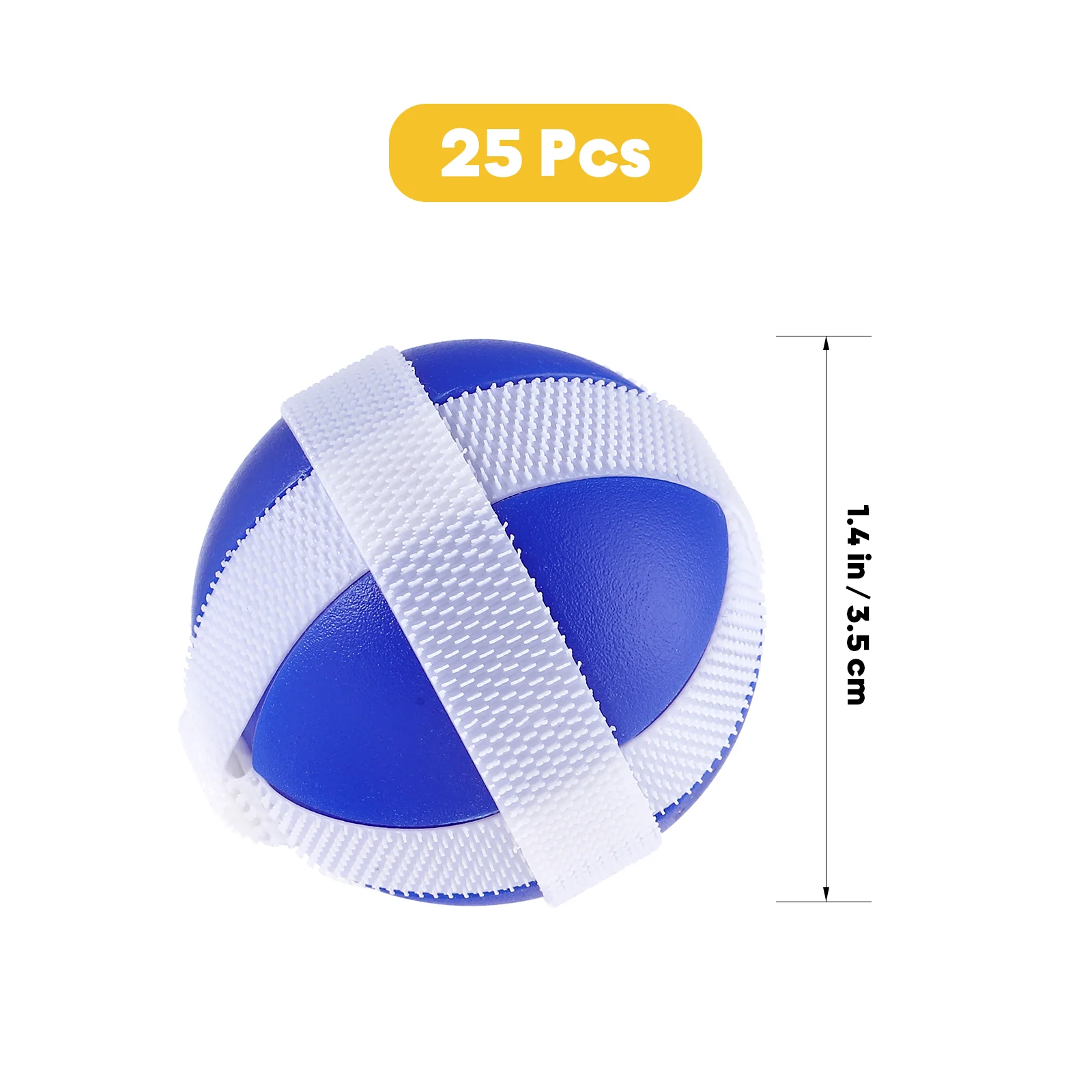 25 Pcs Board Sticky Ball Toy Child Children’s Toys Fabric Balls Plastic Party Favor