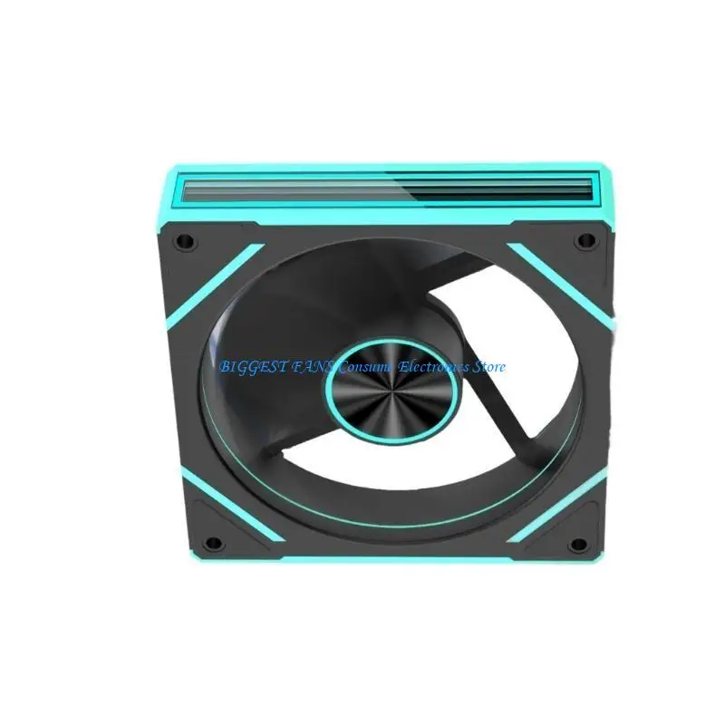 

120x120x25 мм Argb Электронный охлаждающий вентилятор с низким уровнем шума. Компьютерный электронный сетевой сетевой для офиса.