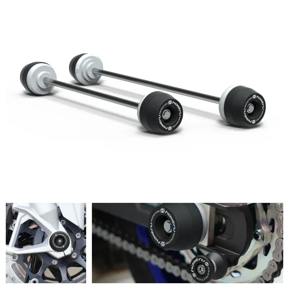 

For Suzuki V-Strom 1000 XT GTA X GTA / V-Strom 1050 XT / 2014-2024 Motorcycle Wheel Protector Rear Front Axle Fork Crash Slider