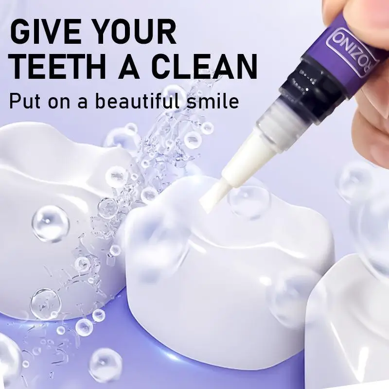 Portable 1Pc Teeth Whitening Pen Painless Plaque Stain Remover Fresh Breath Dental Bleaching for Daily Oral Care
