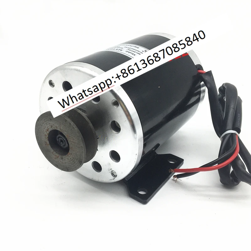 Permanent magnet DC high speed brush motor MY1020-500W/24V/36V scooter