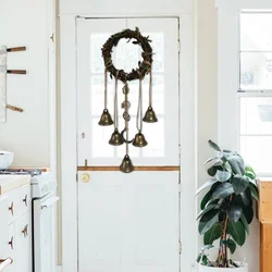 Witch Bells for Attracts Positive And Drive Out Negative Boho Witchy Decor Outdoor Trees Doors Farmhouse Hanging Wind Chimes
