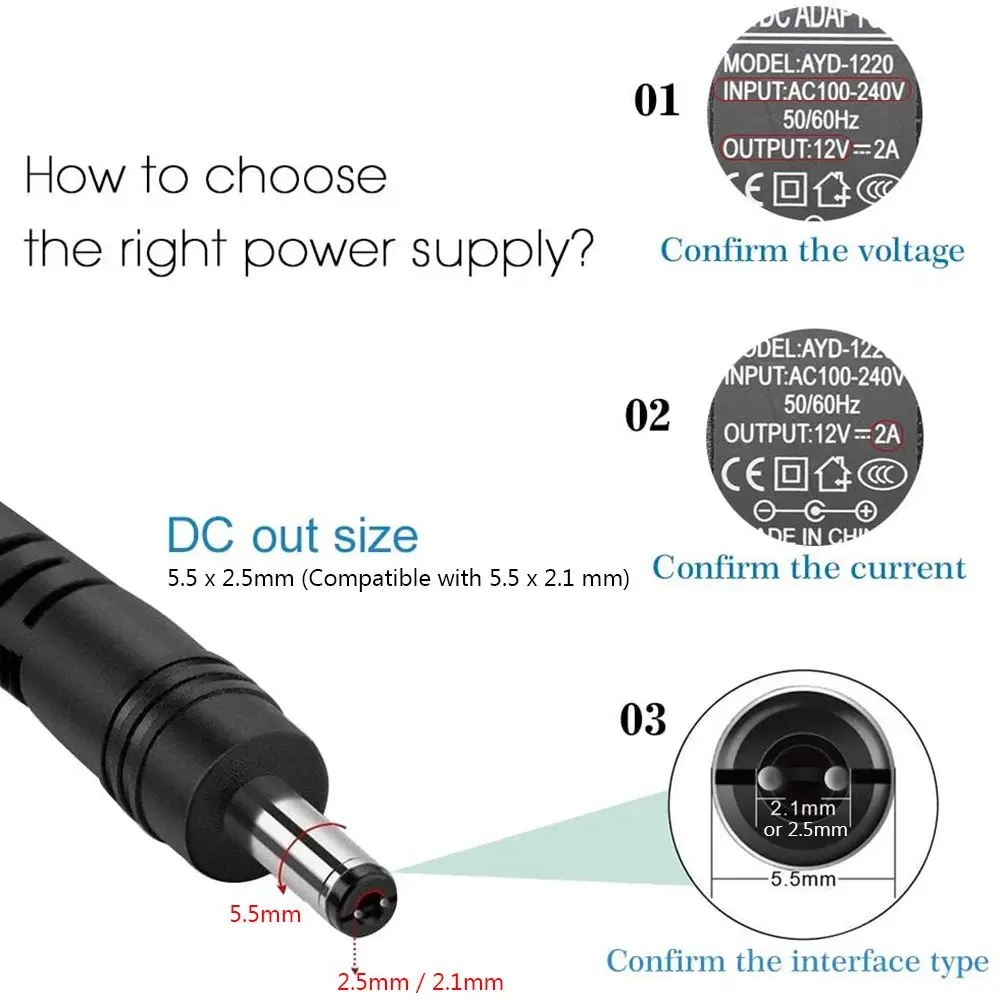 Laser Level Drill Driver 18650 Lithium Battery AC 110-240V Power Supply 4.2V 8.4V 12.6V 1A 2A Charger Power Adapter