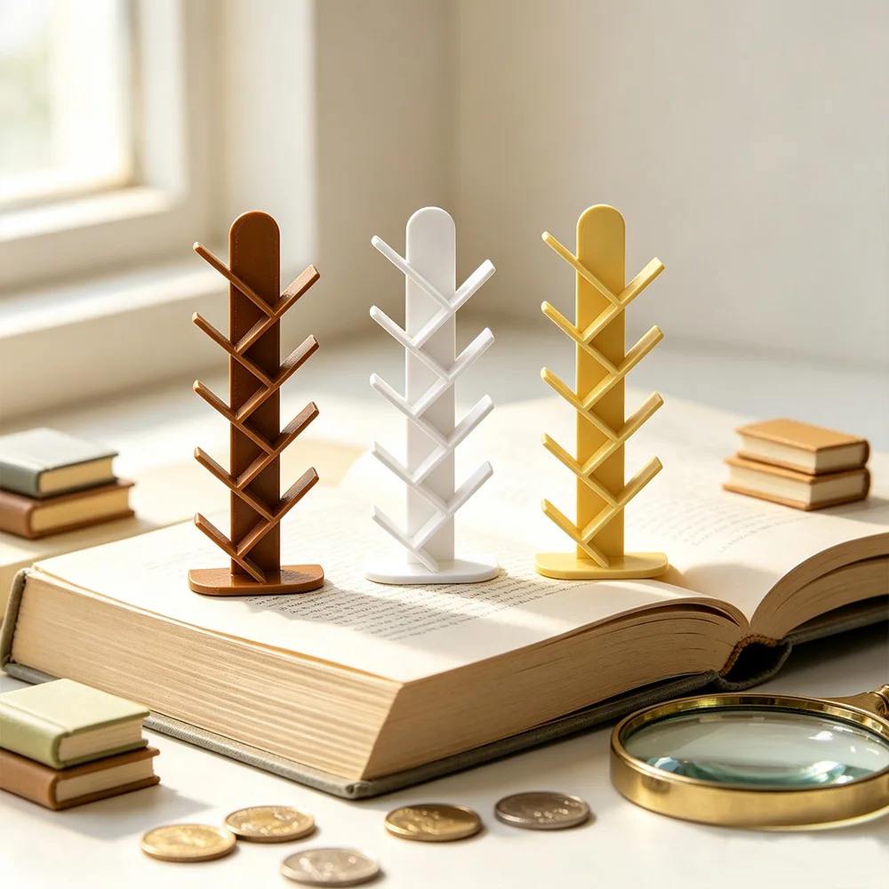 1/12 Scale Dollhouse Mini Decor Set Arched Bookcases Wall Panels Spinning Tops Simulation Drink Cups Pretend Play Gift