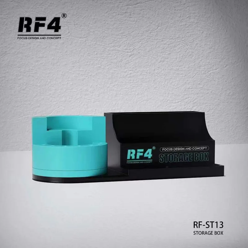RF4 RF-ST13 Multifunctional Storage Box Accessories Storage Box for Mobile Phone Repair Desktop Tweezers Holder