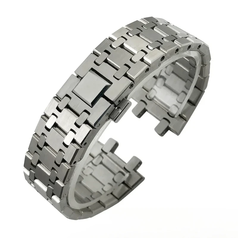 

high quality for Audemars AP Piguet 15400 15500 26331 solid metal watchband bracelets 26mm stainless steel watch strap