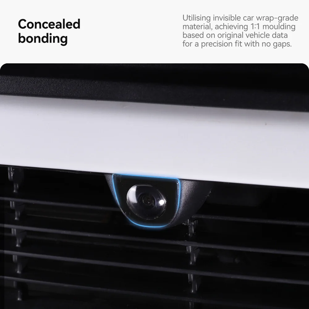 YZ ل تسلا نموذج Y العرعر عدسة الكاميرا الأمامية الحرس الغطاء الواقي مقاومة للخدش المضادة للبقع اكسسوارات السيارات 2025 جديد #3