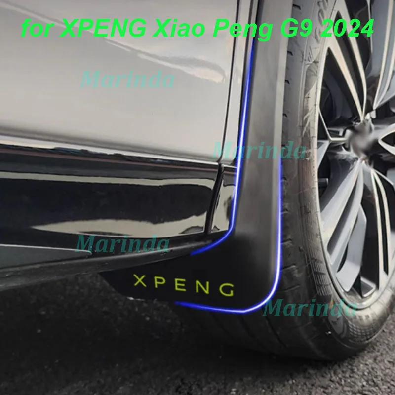 

Car Wheel Mudflaps for XPENG Xiao Peng G9 2024 Car Wheel Fender Mudguards Splasher Guard Protector Exterior Accessories