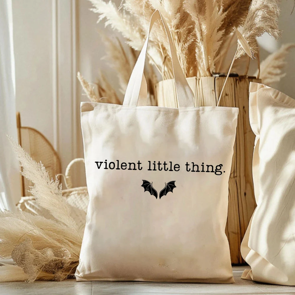 Bookishs Fourth Wing Tote Bags Love Reading Book Ladies Shopping Canvas HandBags  Librarian Dark Academia Literary Gifts for Her