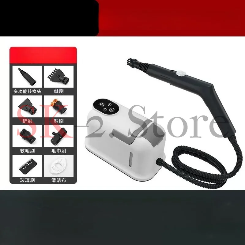 High Temperature Pressure Steam Sofa Cleaner Household Small Fabric Mattress Deep Cleaning 9 Gear Fast Steam 1750ML Large Tank
